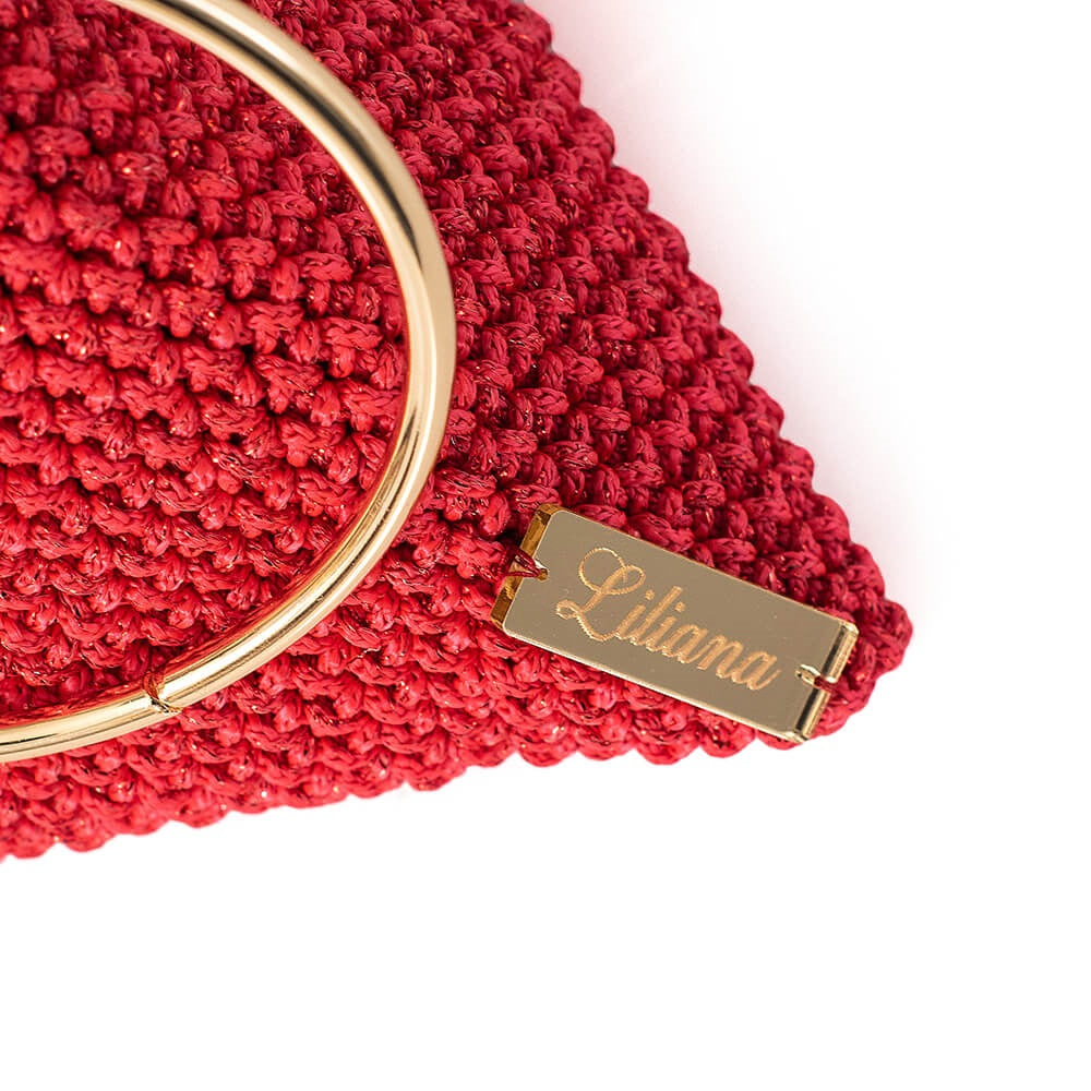 Χειροποίητη Τσαντά Τριγωνική