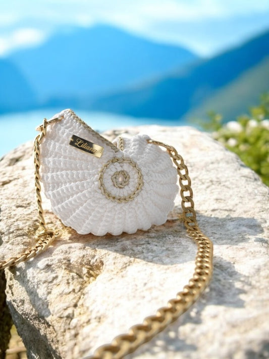 Χειροποίητη Τσάντα Κοχύλι