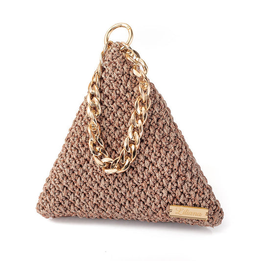 Χειροποίητη Τσαντά Τριγωνική