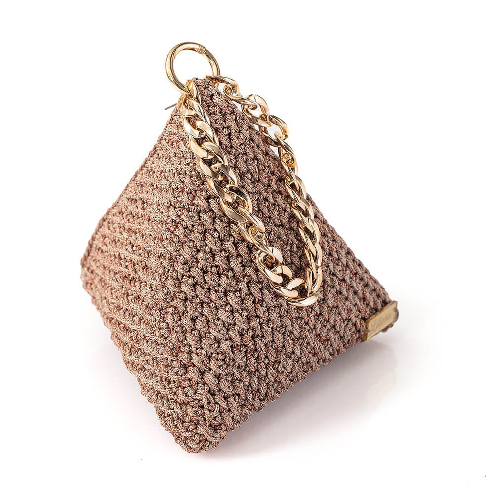 Χειροποίητη Τσαντά Τριγωνική