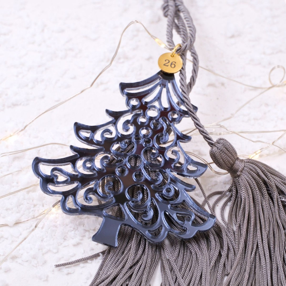 Χειροποίητο Γούρι 2026 – Χριστουγεννιάτικο Δέντρο από Πλέξιγκλας